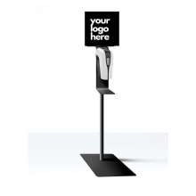 PREMIUM AUTO HAND SANITIZER Stand - Auto-Dispensing Hand Sanitizer Stand (custom labeled with your logo)