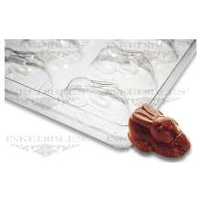 Non-Stick Transparent Chocolate Mold (Easter Bunnies for PP-2021)
