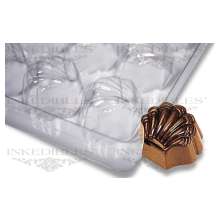 Non-Stick Transparent Chocolate Mold (Sea-Shell for PP-1018)