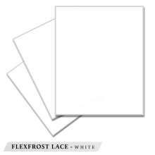 FlexFrost Lace Sheets - (20 lacy white frosting sheets)