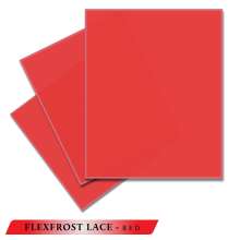 FlexFrost Lace Sheets - (20 lacy Red frosting sheets)