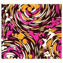 10 in x 15.75 in Pre-printed Inkedibles Chocolate Transfer Sheets (Autumn Vortex) Includes 25 sheets
